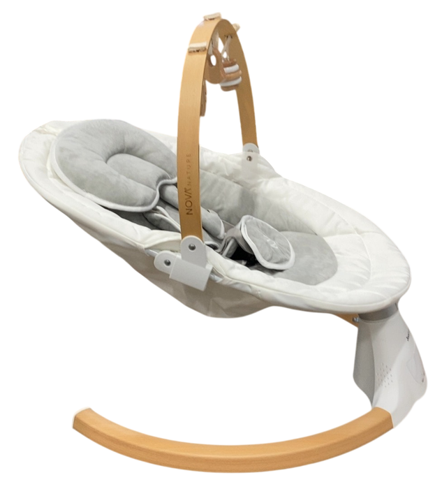 Shop Jool Nova Nature Baby Swing, Wood/White at GoodBuy Gear