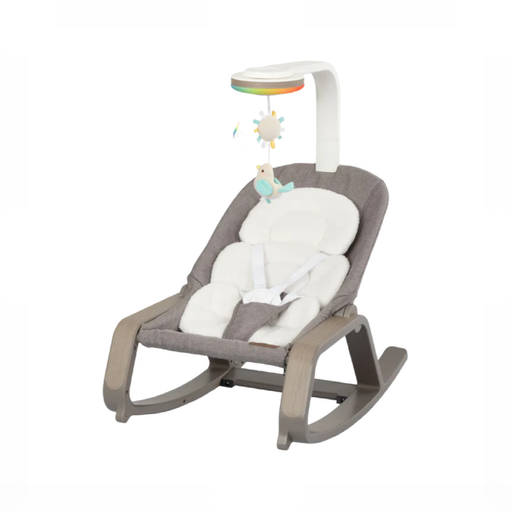 Shop Evenflo Lyra 2-in-1 Infant to Toddler Rocker, Truffle Taupe at GoodBuy Gear