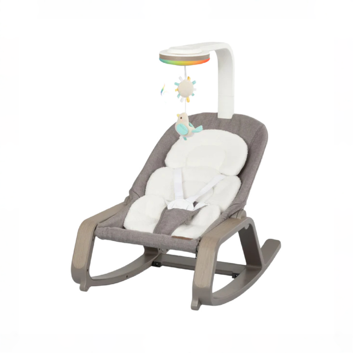 Shop Evenflo Lyra 2-in-1 Infant to Toddler Rocker, Truffle Taupe at GoodBuy Gear