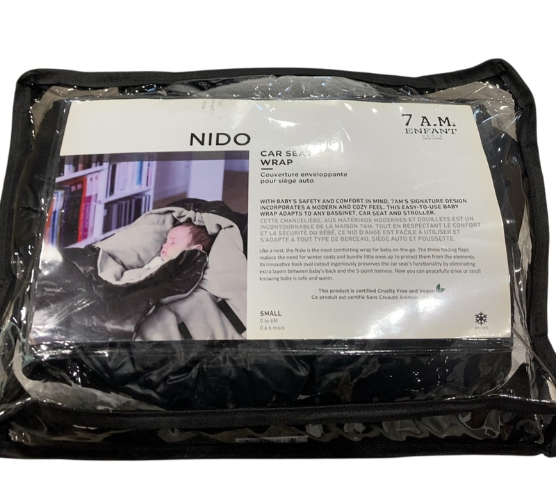 Shop 7 A.M. Enfant Nido, Black, Small (0-6 Months) at GoodBuy Gear