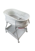 Shop Delta Children Sweet Dreams Bassinet with Airflow Mesh, Grey Infinity at GoodBuy Gear