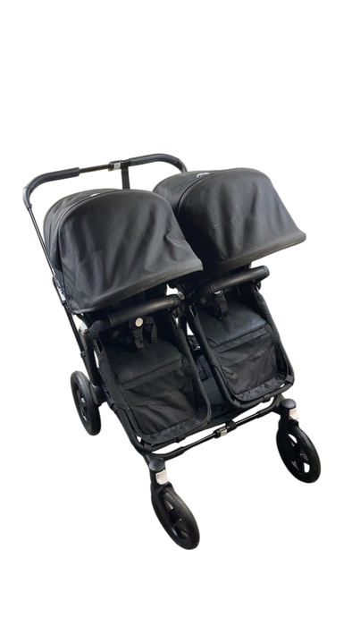 Shop Bugaboo Donkey 5 Duo Stroller, 2023, Black, Midnight Black, Midnight Black at GoodBuy Gear