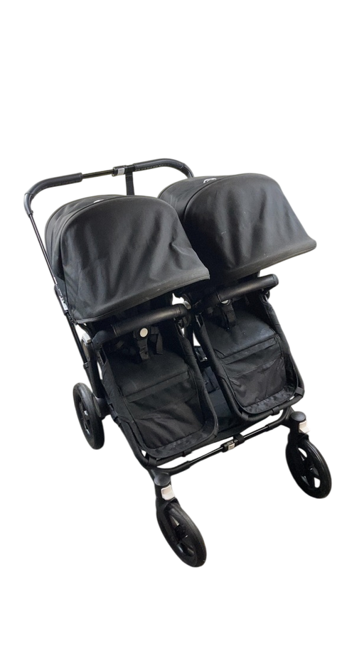 Shop Bugaboo Donkey 5 Duo Stroller, 2023, Black, Midnight Black, Midnight Black at GoodBuy Gear