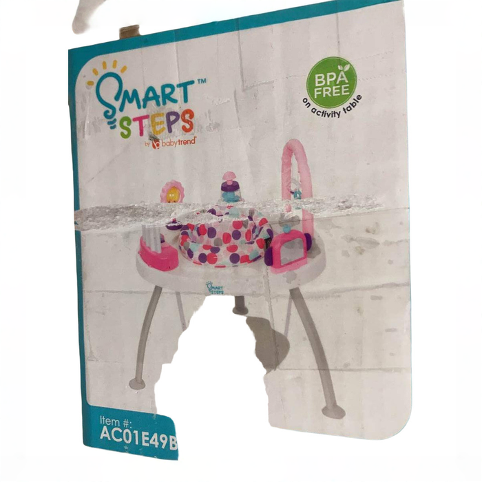 Shop Baby Trend Smart Steps 3-in-1 Bounce ‘N Play Activity Center Plus, Princess Pink at GoodBuy Gear