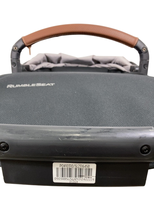Shop UPPAbaby Rumbleseat V2+, Greyson (Charcoal Melange) at GoodBuy Gear