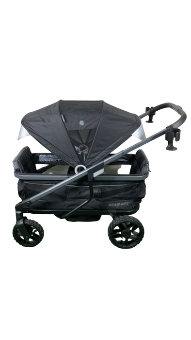 Shop Evenflo Shyft Rideshare All-Terrain Performance Stroller Wagon, 2024, Sterling Black at GoodBuy Gear