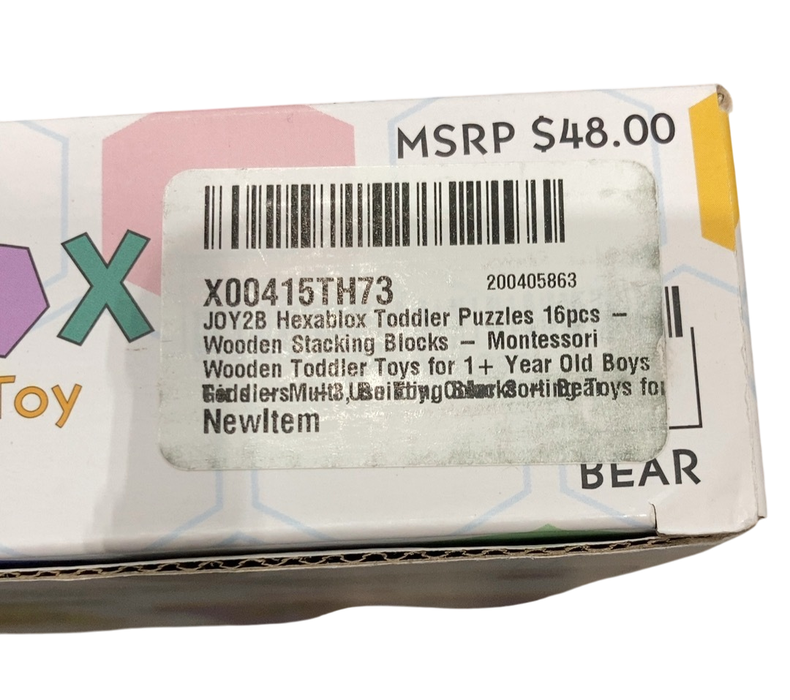 Shop Joy2b Hexablox, Bear, 16 Piece Set at GoodBuy Gear