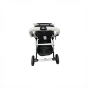 Shop Mockingbird Single 3.0 Stroller, 2025, Black Windowpane, Silver with Penny Leather at GoodBuy Gear