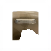 Shop Upseat Baby Floor & Booster Seat with Tray, Taupe at GoodBuy Gear