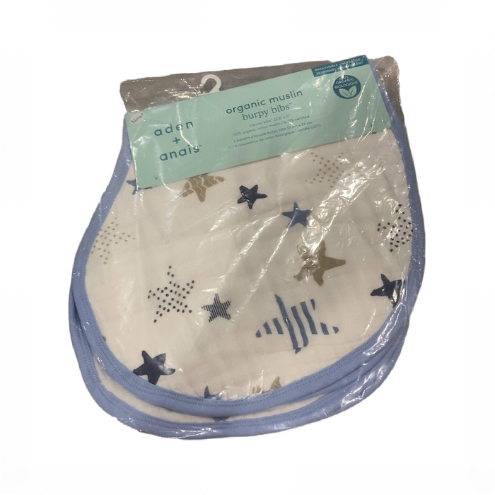Shop Aden + Anais Cotton Muslin Burpy Bib, Rock Star at GoodBuy Gear