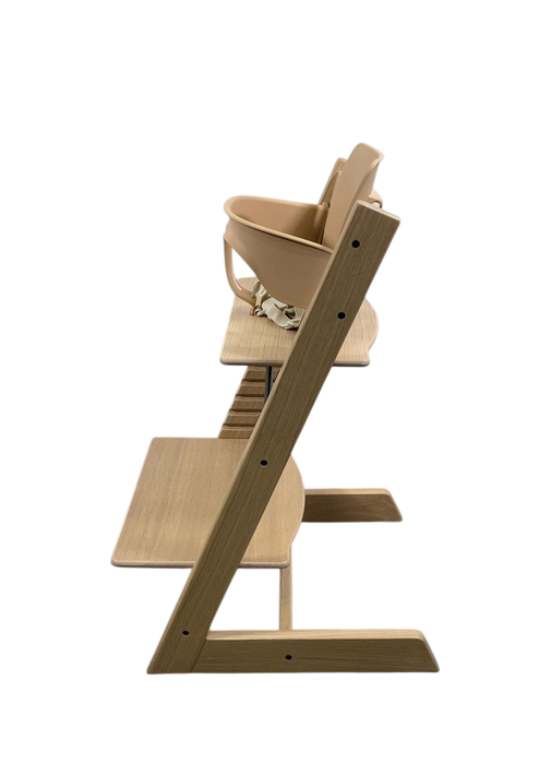 Shop Stokke Tripp Trapp Complete High Chair, 2, Natural Oak, Nordic Blue at GoodBuy Gear