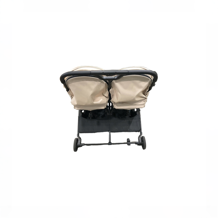 Shop Mompush Lithe Double Stroller, 2026, Khaki at GoodBuy Gear