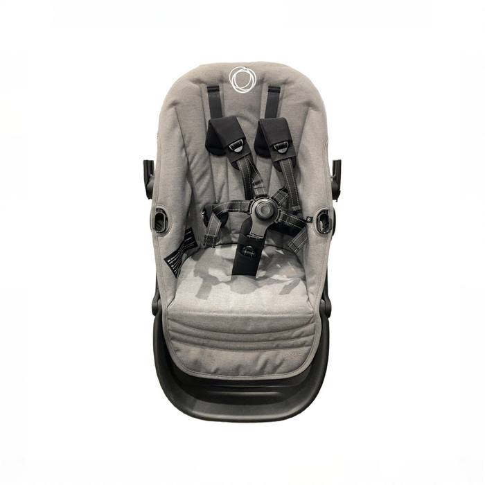 Shop Bugaboo Kangaroo Sibling Seat, Black, Moon Grey, Moon Grey at GoodBuy Gear
