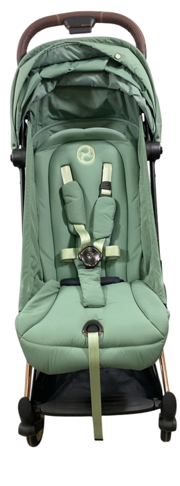 Shop Cybex Coya Stroller, 2023, Chrome, Leaf Green at GoodBuy Gear