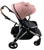Shop Mockingbird Single to Double 2.0 Stroller, Bloom, Watercolor Drops, Silver With Penny Leather, 2025 at GoodBuy Gear