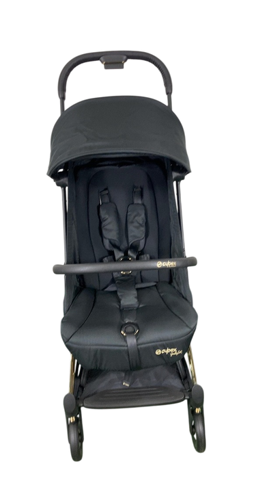 Shop Cybex Coya Stroller, 2023, Gold, Black Jeremy Scott with Wings at GoodBuy Gear
