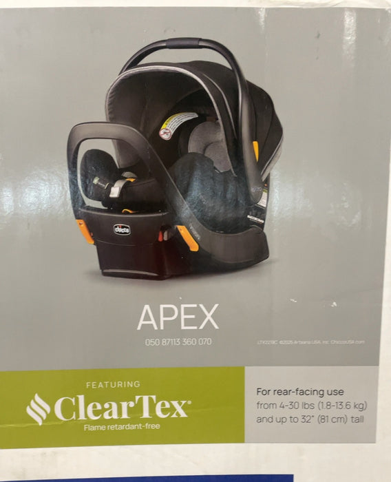 Shop Chicco KeyFit Max Zip ClearTex Infant Car Seat, Apex, 2026 at GoodBuy Gear