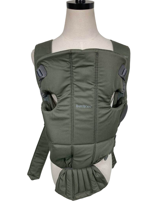 BabyBjorn Baby Carrier Mini, Dark Green Woven