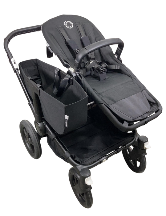 Shop Bugaboo Donkey 5 Mono Stroller, Black, Midnight Black, 2024, No Canopy at GoodBuy Gear