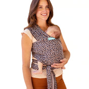 used Moby Wrap Baby Carrier, Leopard