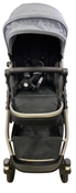 Shop Mockingbird Single to Double 2.0 Stroller, 2024, Silver With Black Leather, Sky, Watercolor Drops at GoodBuy Gear