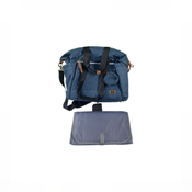 Shop Dikaslon Diaper Bag Tote, Navy Blue at GoodBuy Gear