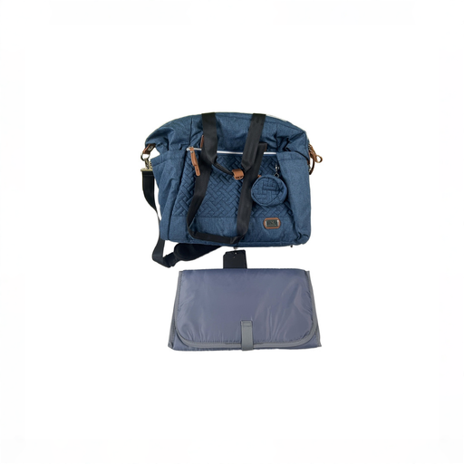 Shop Dikaslon Diaper Bag Tote, Navy Blue at GoodBuy Gear