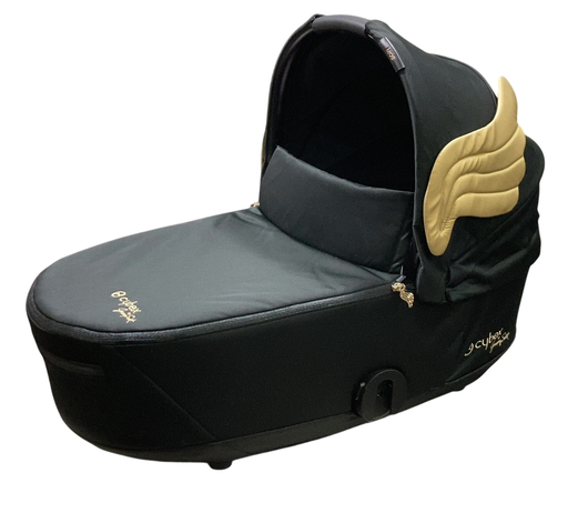 Shop Cybex MIOS LUX Carry Cot, Jeremy Scott Wings, Black at GoodBuy Gear