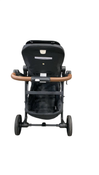 Shop Mockingbird Single to Double 3.0 Stroller, 2025, Charcoal with Penny Leather, Solid Black at GoodBuy Gear
