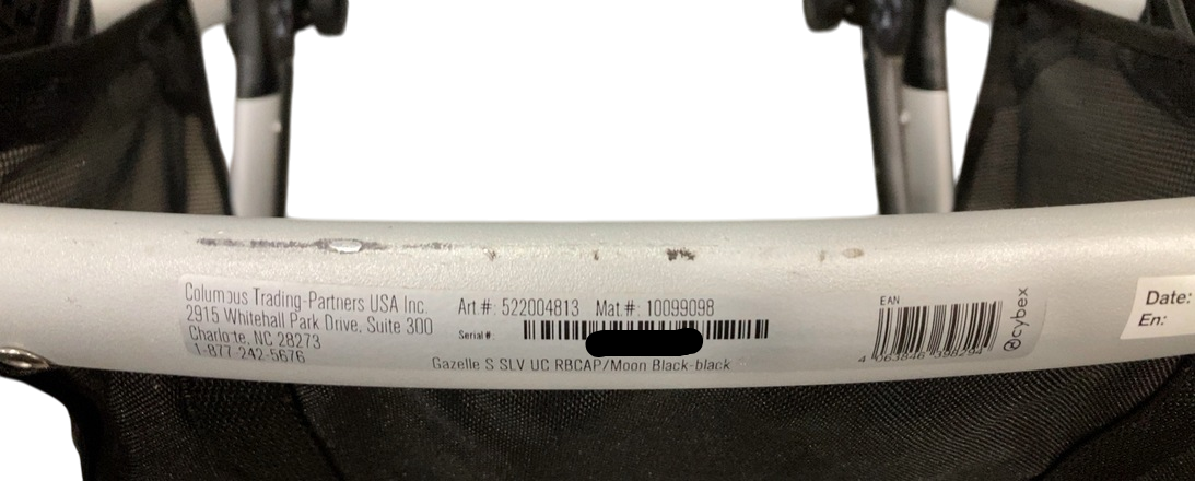 Shop Cybex GAZELLE S Stroller Frame, 2024, Silver at GoodBuy Gear