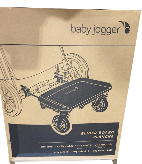 Shop Baby Jogger Glider Board Updated Model, Black at GoodBuy Gear
