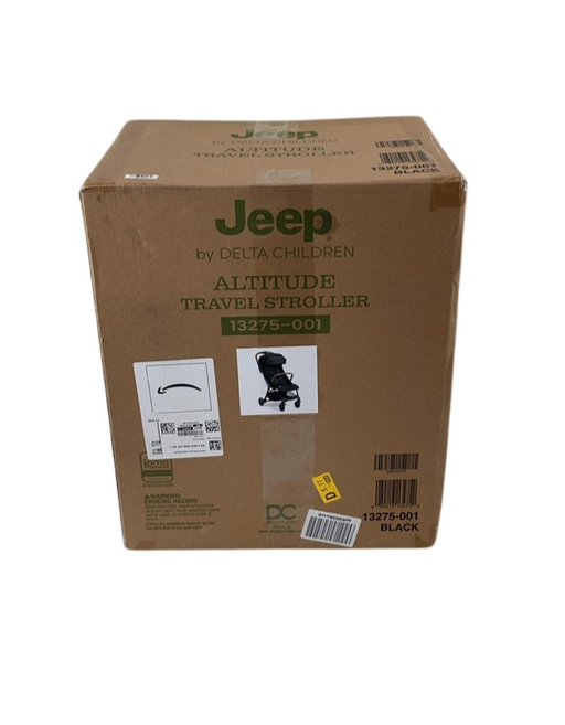 Shop Delta Children Jeep Altitude Compact Travel Stroller, Black, 2024 at GoodBuy Gear