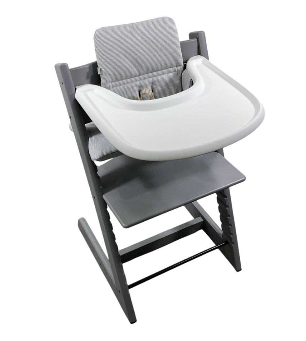 Stokke Tripp Trapp Complete High Chair, Storm Grey, Nordic Grey, 2