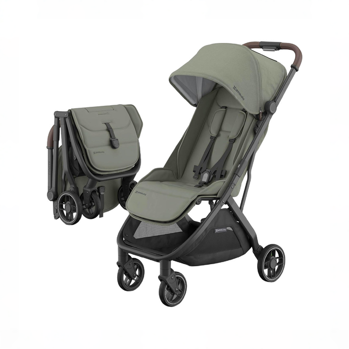 Shop UPPAbaby MINU V3 Stroller, 2025, Evelyn (Meadow Green) at GoodBuy Gear