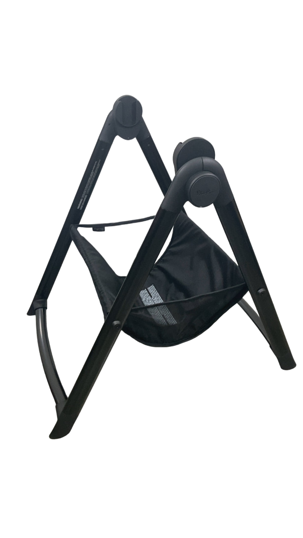 Silver Cross Stand, Black, Wave and Coast