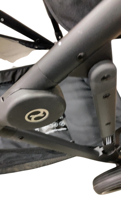 Shop Cybex Gazelle S Modular Stroller, 2023, Black Frame, Moon Black at GoodBuy Gear