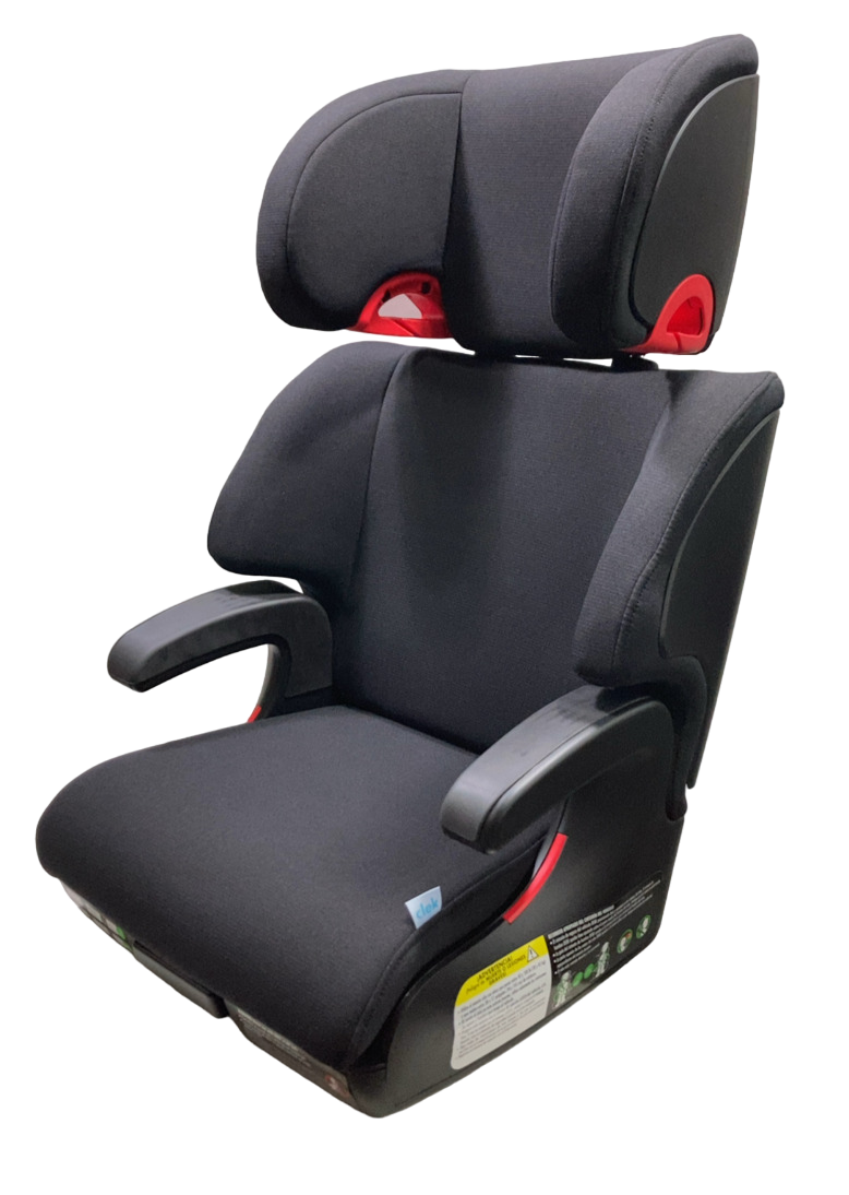 Clek Oobr High Back Belt Positioning Booster, 2024, Railroad