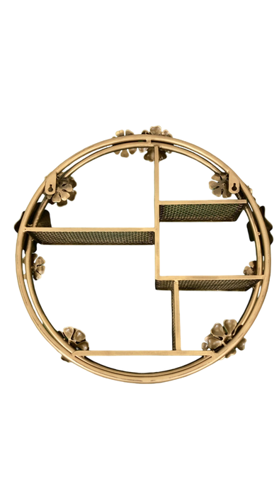 Shop Crane Baby Brass Finish Wall Shelf at GoodBuy Gear