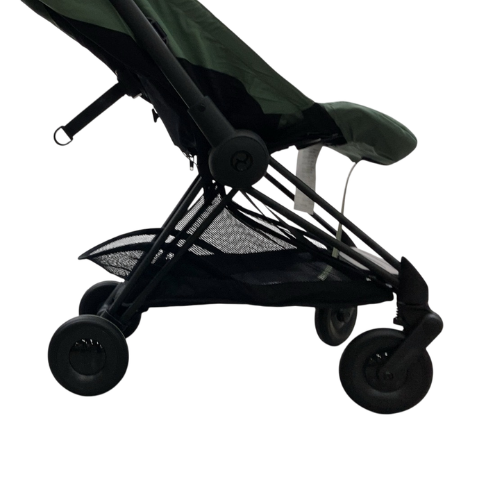 Shop Cybex Coya Stroller, 2024, Leaf Green, Matte Black at GoodBuy Gear