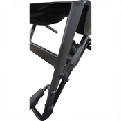 Shop Mockingbird Single to Double 3.0 Stroller, 2025, Charcoal with Penny Leather, Solid Black at GoodBuy Gear