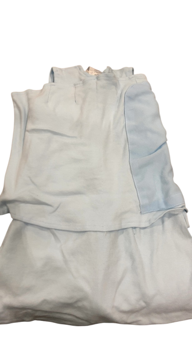 Shop Halo Micro-Fleece Swaddle, Baby Blue, Newborn at GoodBuy Gear