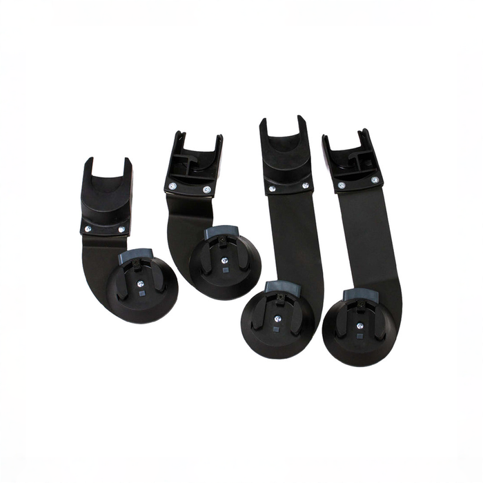 Shop Bumbleride Indie Twin Car Seat Adapters Set for Nuna/Cybex/Maxi Cosi/Clek, Black at GoodBuy Gear