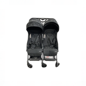 Shop Mompush Lithe Double Stroller, 2025, Black at GoodBuy Gear