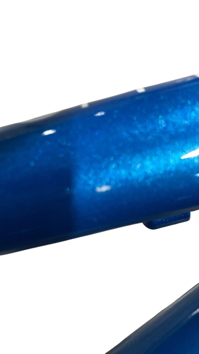 Shop Woom GO 1 Plus Balance Bike, Metallic Blue at GoodBuy Gear