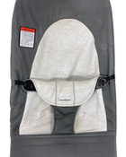 secondhand BabyBjorn Bouncer Balance, Dark Grey/Grey, Black Frame