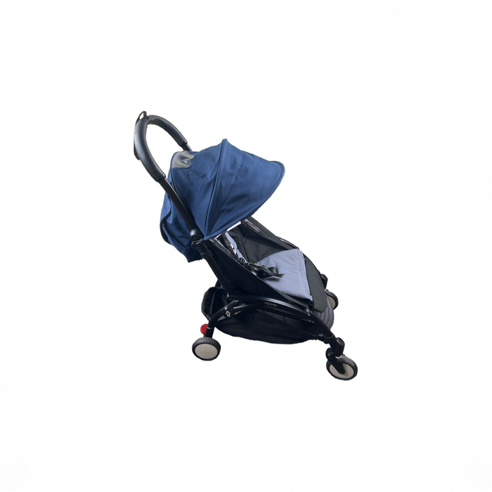Shop Babyzen YOYO2 Complete Stroller, 2022, Black and Blue AirFrance at GoodBuy Gear