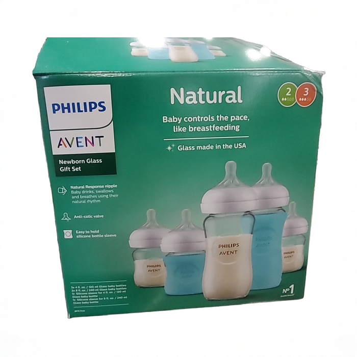Shop Philips Avent Natural Baby Bottle Newborn Starter Gift Set, Clear at GoodBuy Gear