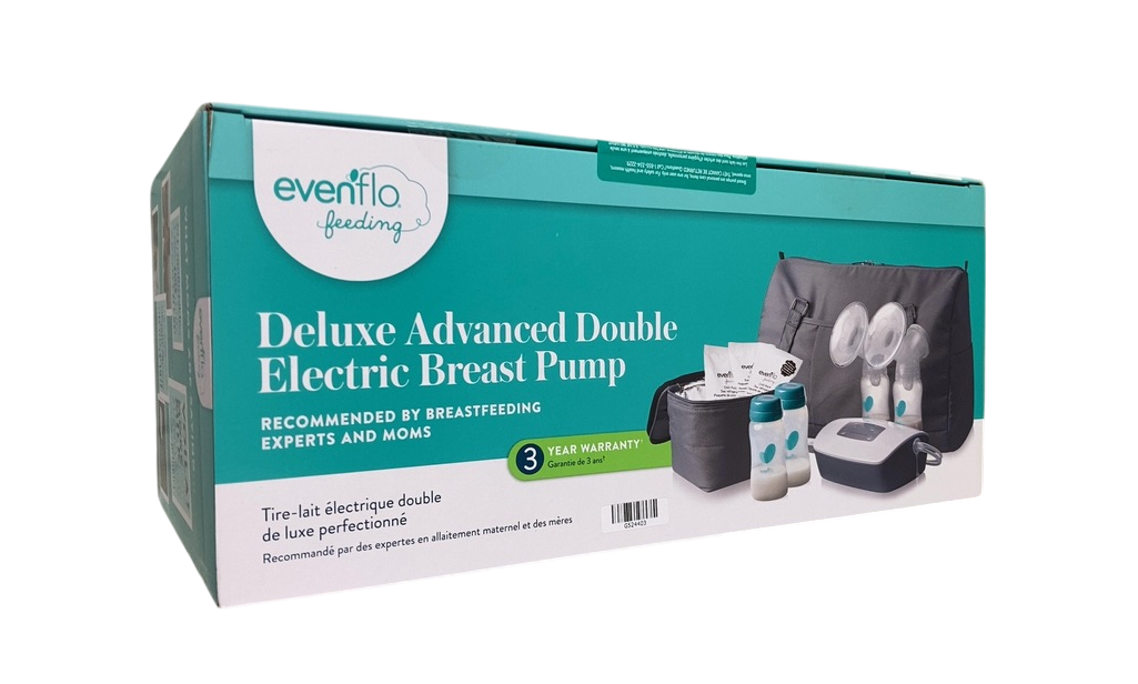 Shop Evenflo Deluxe Advanced Double Electric Breast Pump, Grey at GoodBuy Gear