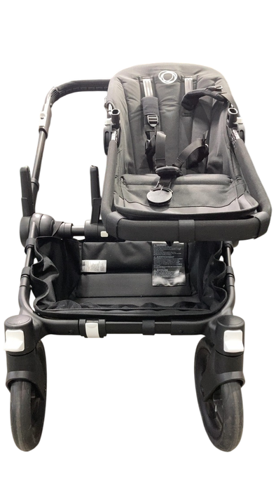 Shop Bugaboo Donkey 5 Mono Stroller, 2024, Black, Midnight Black, No Canopy at GoodBuy Gear