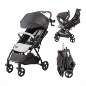 Shop Summer by Ingenuity 3D Quick Close CS+ Stroller, 2025, Gray at GoodBuy Gear